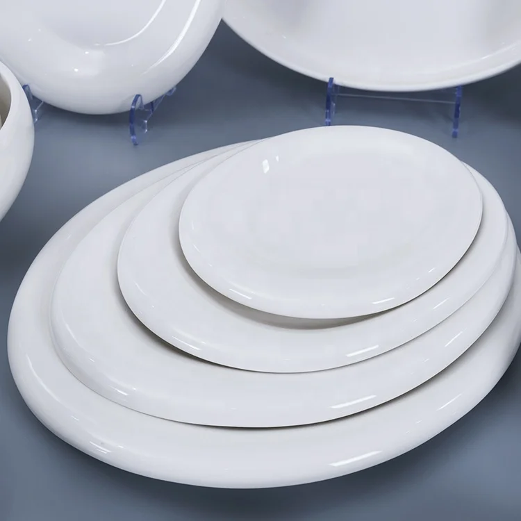 New Style Prices White Restaurant Crockery Dinnerwares Ceramic