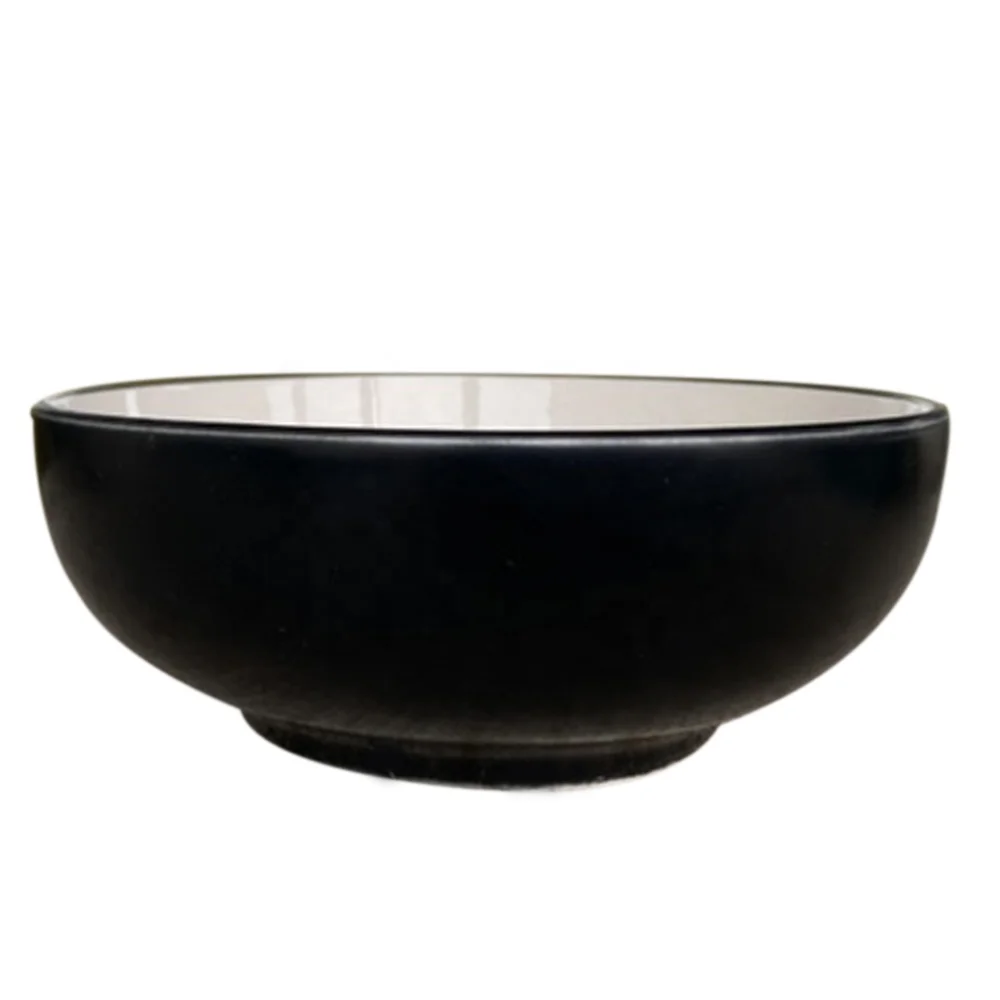 

Japanese Style 6.5Inch Retro Porcelain Kiln Glazed Rice Soup udon Noodles Salad Ceramic Bowl