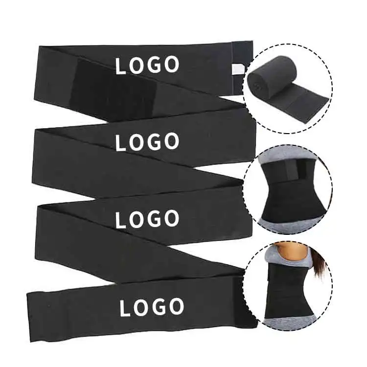 

NANBIN Wholesale Woman Shapewear Tummybelt Fitness Waist Trainer Belt Stretched Waist Trainer Bandage, As shown
