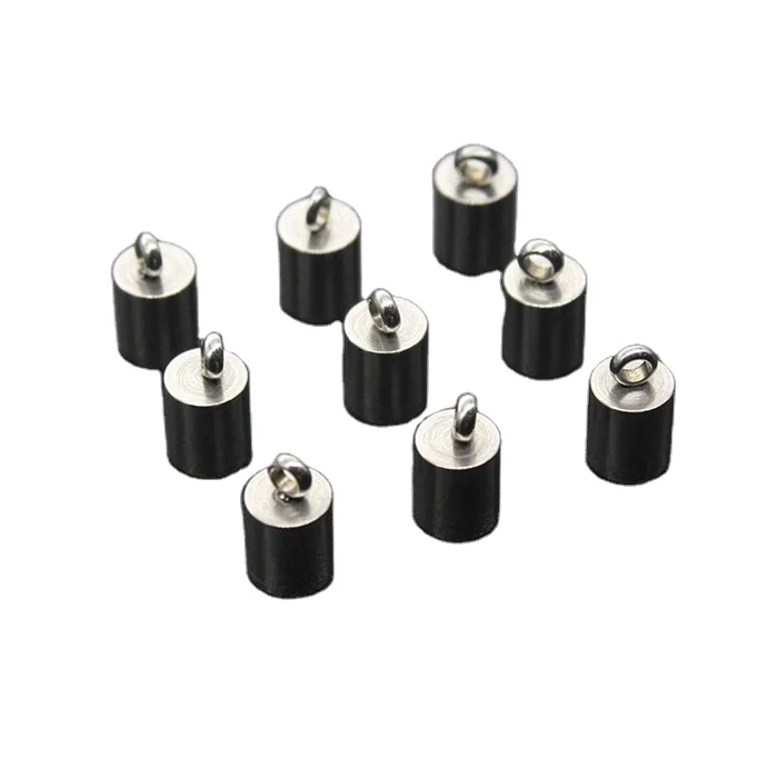 

15 different available Hole Sizes 1.2mm-10mm Stainless Steel End Caps DIY Jewelry Findings For Leather Cord bracelets