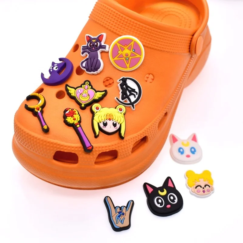 

Wholesale Custom Cartoon characters Theme Clog Shoe charms Clog accessory, As pic