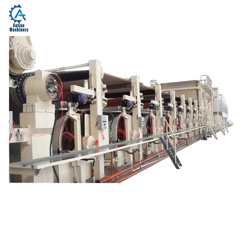 Carton paper roll kraft paper machine sahil tube box maker mill machinery