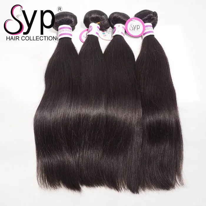 

Brazilian Cuticle Aligned Raw Virgin Hair Bundles 10pcs Black Silky Straight Vendor