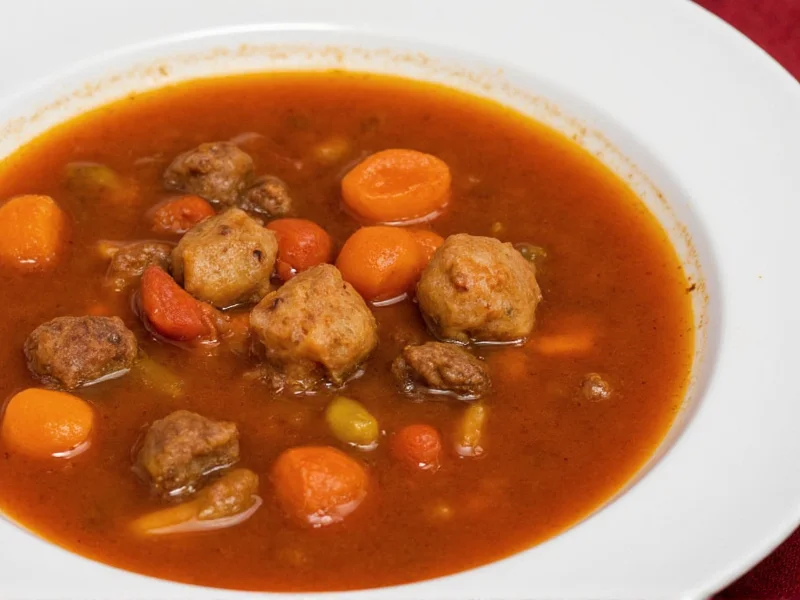 Authentic Goulash Soup Recipe: Hungarian Style in 105 Minutes