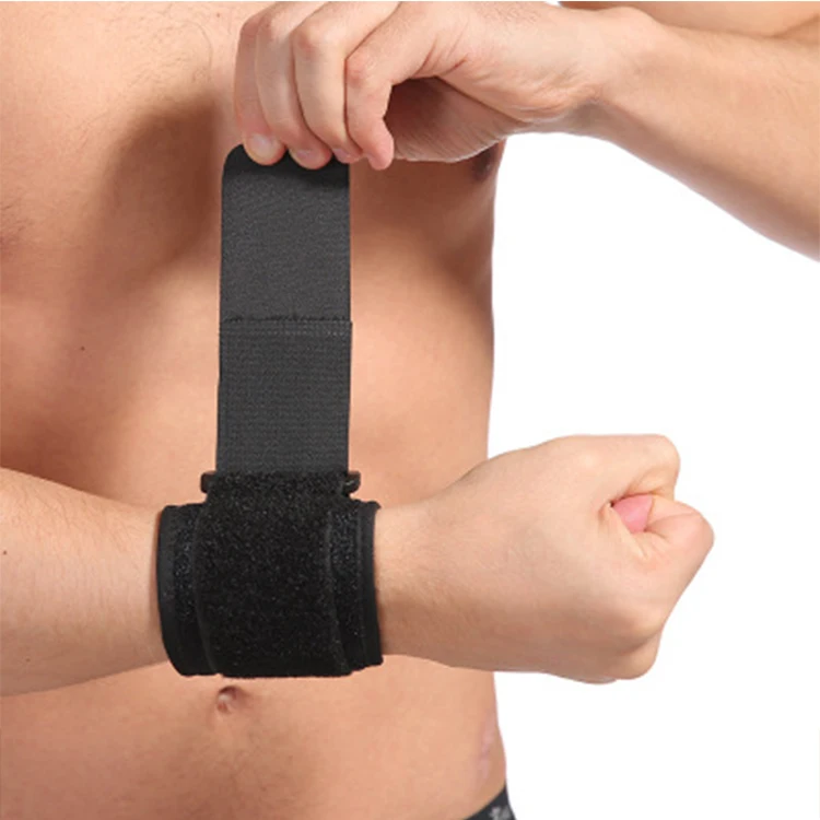

Working Out Sport Weightlifting Adjustable Wrist Support ,Wrist Brace Carpal Tunnel, Black