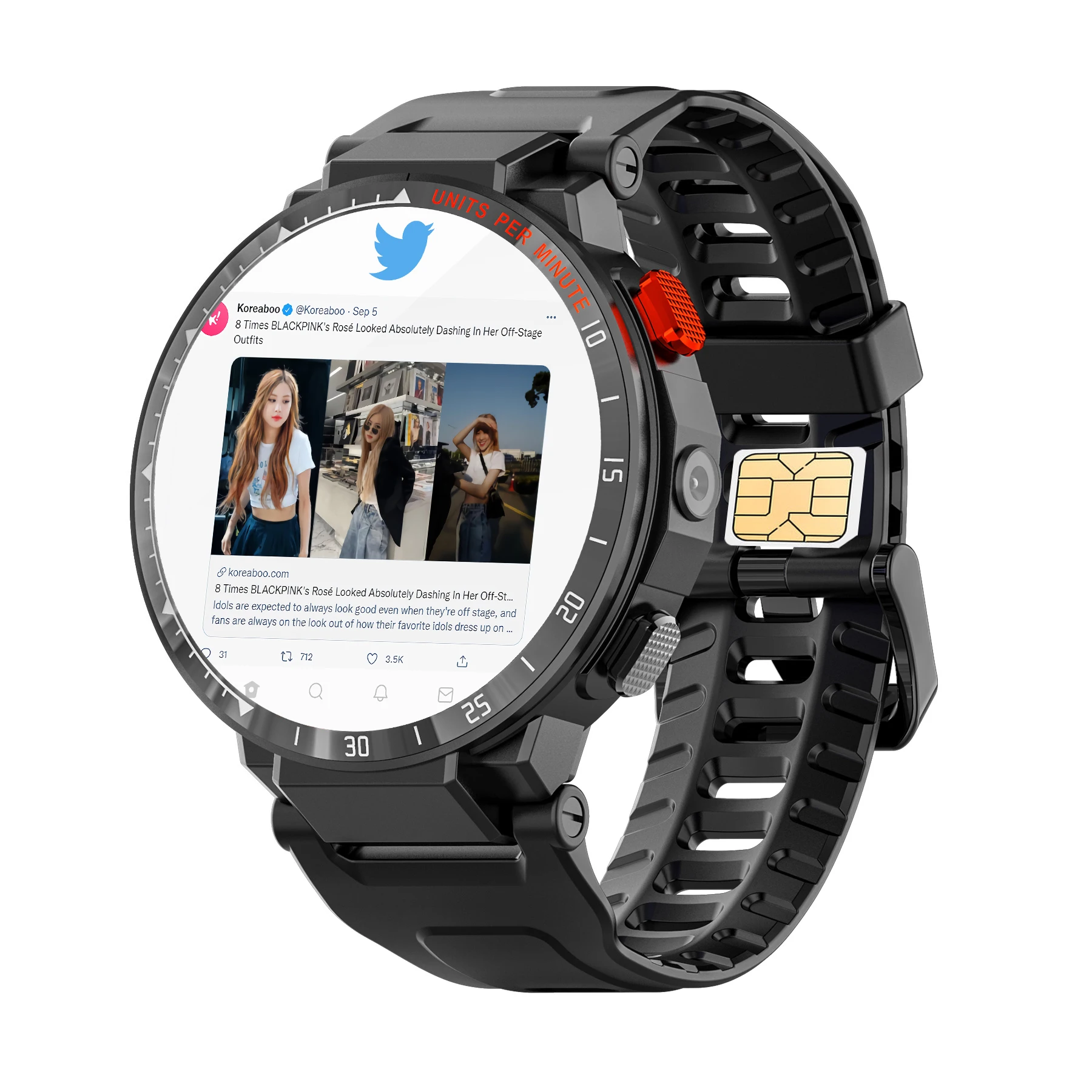 

4G Smart Watch SIM Card Supported Android Reloj Inteligente with Camera Wifi GPS Sport Wrist Montre Intelligente for Men Women