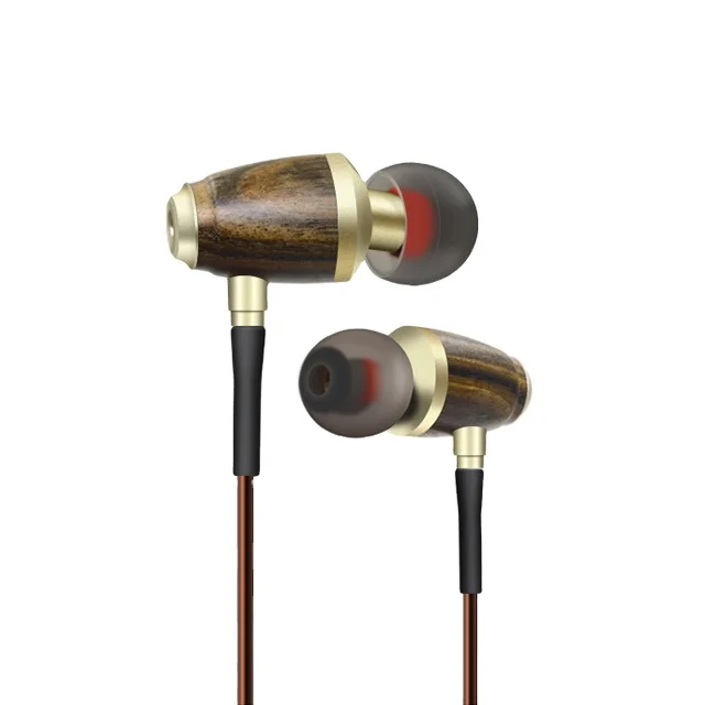 

Original Wooden Wire In-Ear Stereo Headset, Multi