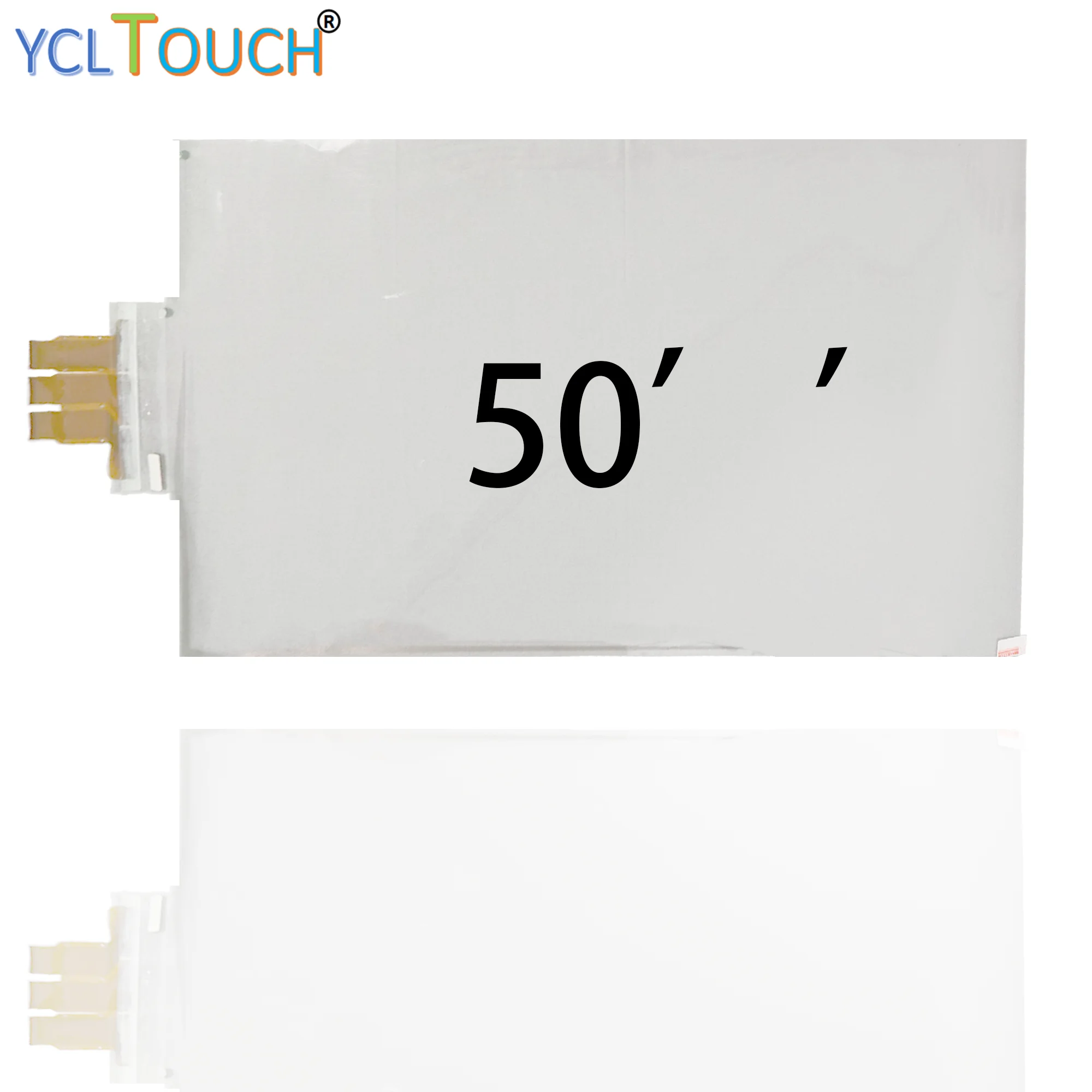 

OEM ODM 50 inch curved touch screen flexible capacitive film foil