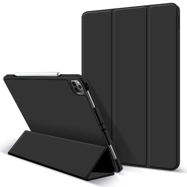

Magnetic Pencil Holder Smart Magnetic TPU Shell Fit iPad Air 5 Pro 11 iPad 10th Generation 2022 Ultra Slim Tablet Cover Case