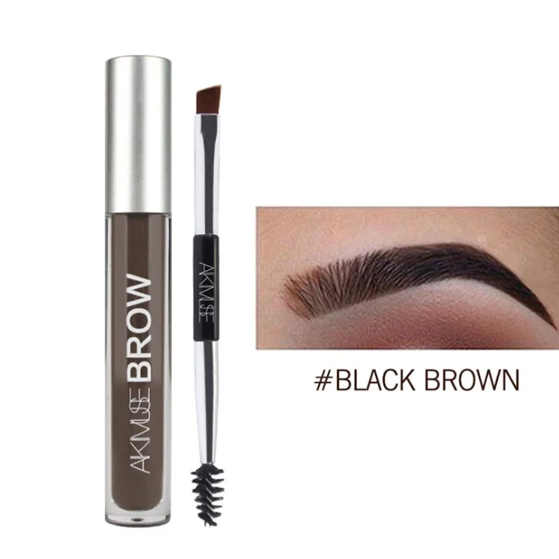 

Hot Selling 2 In 1 Brow Pen Wholesale Cosmetics Eyebrow Pencil, 5 colors
