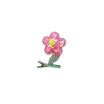 

1Pc Cute Flower Simple Handmade 3D Hairpin for Women, As pictures