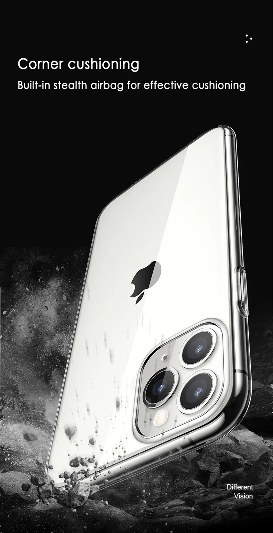 High Quality 1mm for iPhone 11 case silicone transparent TPU Phone case for iPhone 12 11 pro max 6 7 8 for iPhone se 2020.jpg