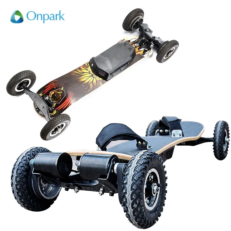

long range intelligent hub motor motorised electric off-road skateboard