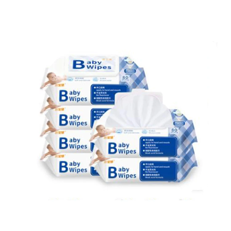 
Factory direct selling Soft Touch Alcohol Free Disinfecting Baby Cleaning Water Wet Wipes 