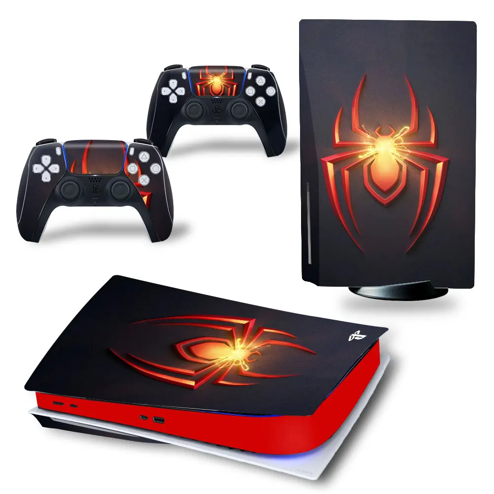 

PS1 Style PS5 Standard Disc Edition Skin Sticker Decal Cover for PlayStation 5 Console and 2 Controllers PS5 Skin Sticker, Customized