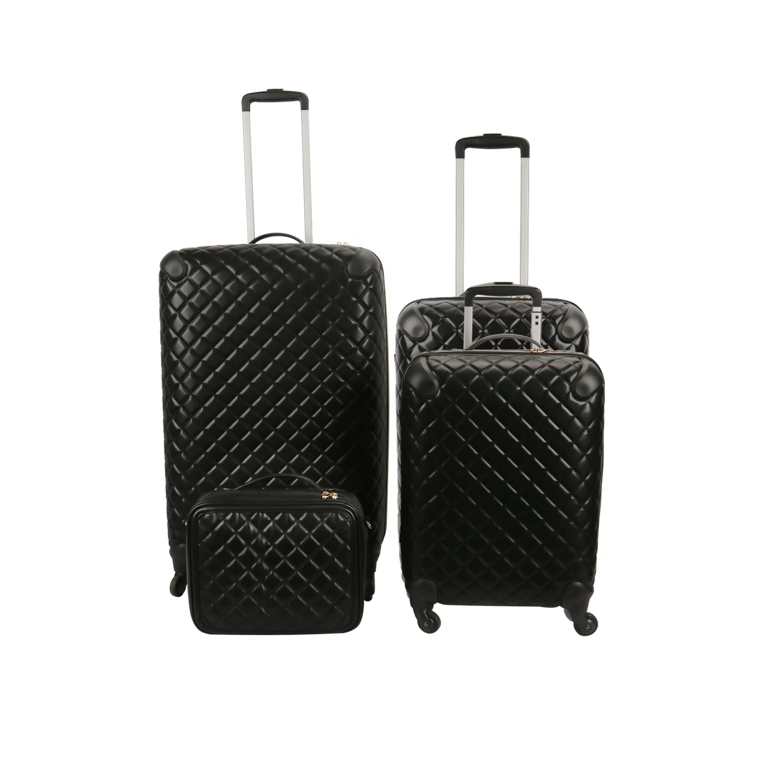 

custom Fashion trolley Spinner luggage bag set