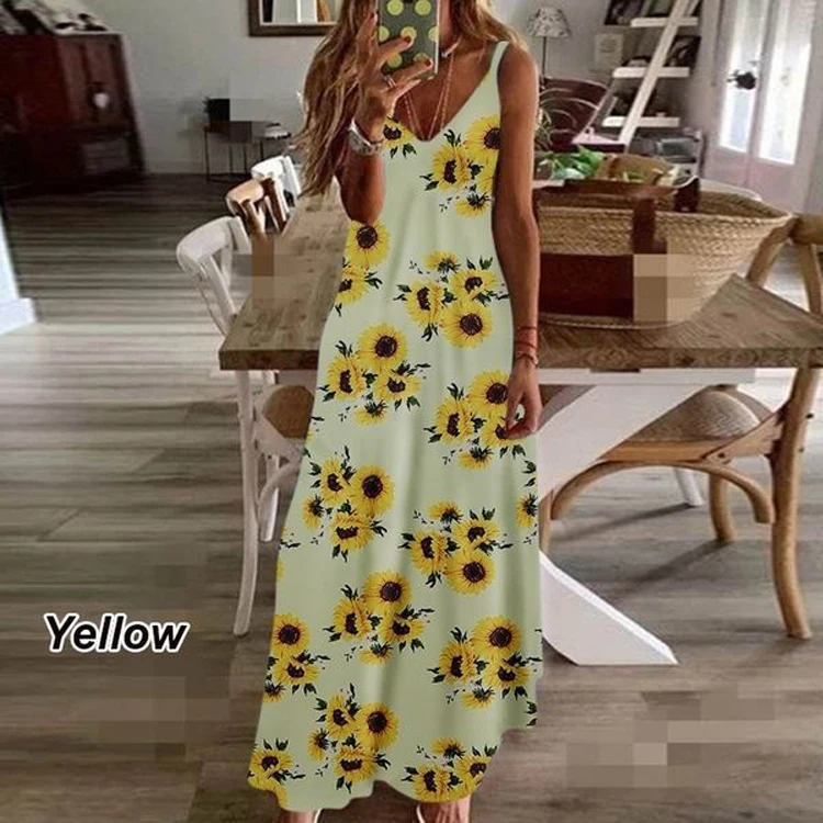 

China dress factory women fashion maxi dress flower printed sexy evening dress for ladies, As pictures