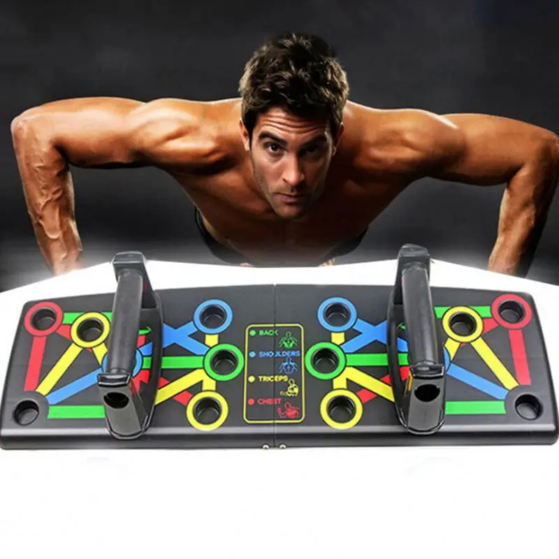 

multi-functional push up board H0Q5q fitness push up board 9 in 1 muscleboard