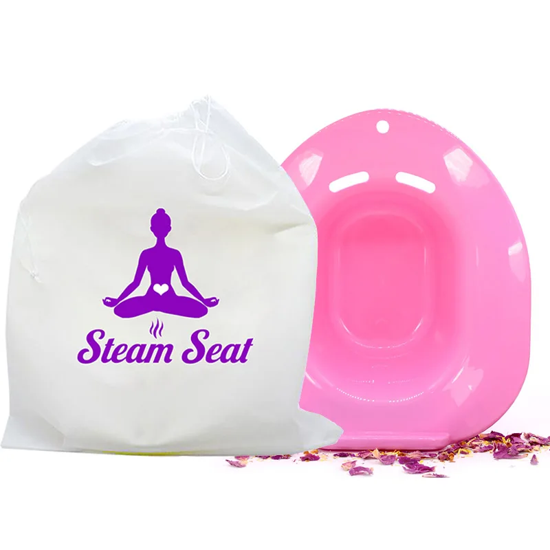 

Yoni detox wholesale portable health herbs feminine Vaginal steam Seat, Pink,white,sky blue green