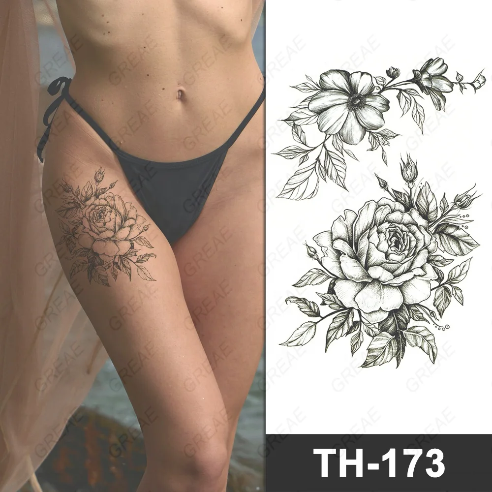 

Wholesale 2021 New Designs Temporary Water Based Body Fake Tattoo Sticker