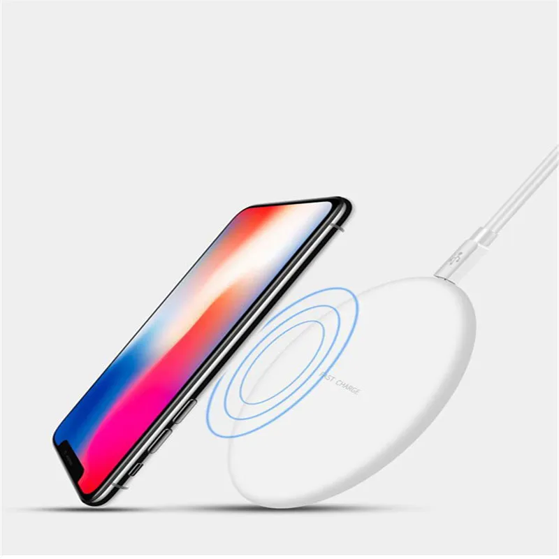 

best selling wireless charger for mobile phone, portable charger qi wireless charging pad for Samsung, Black,white