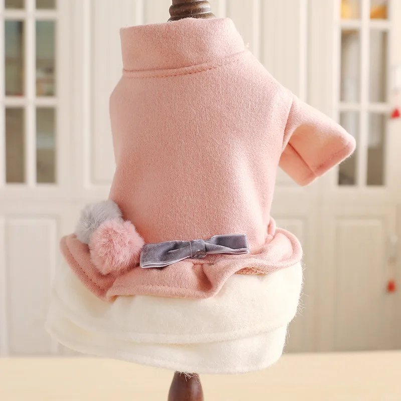 

Wholesale dog clothing 2021 New pet accessories Cat and dog clothes Pet cute princess dress