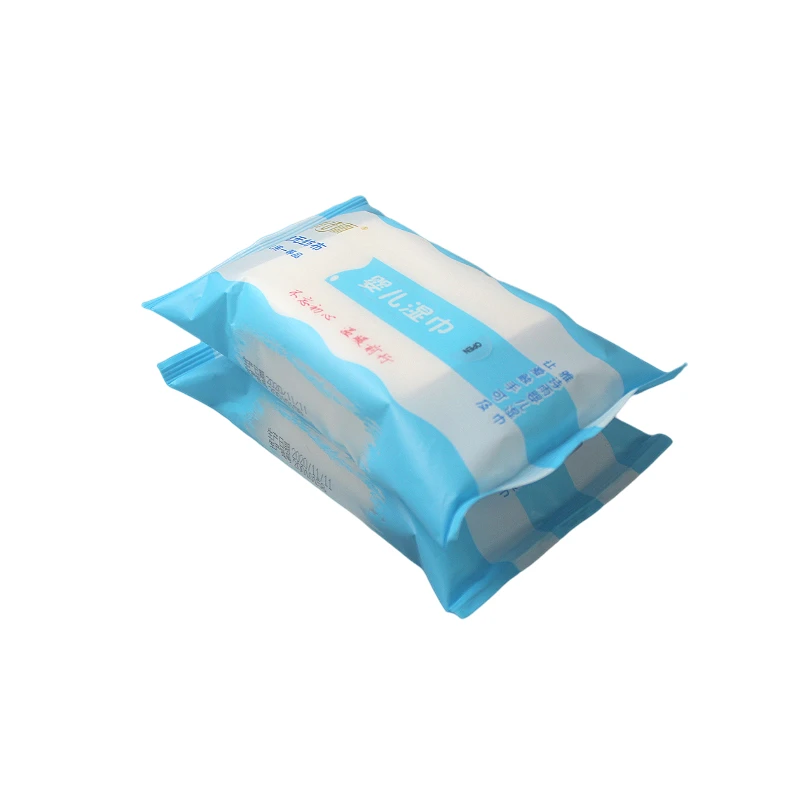 

china manufacturers colorful disposable wet paper for baby skin/cleaning care