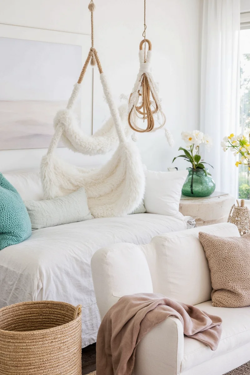 Seasonal decor changes example