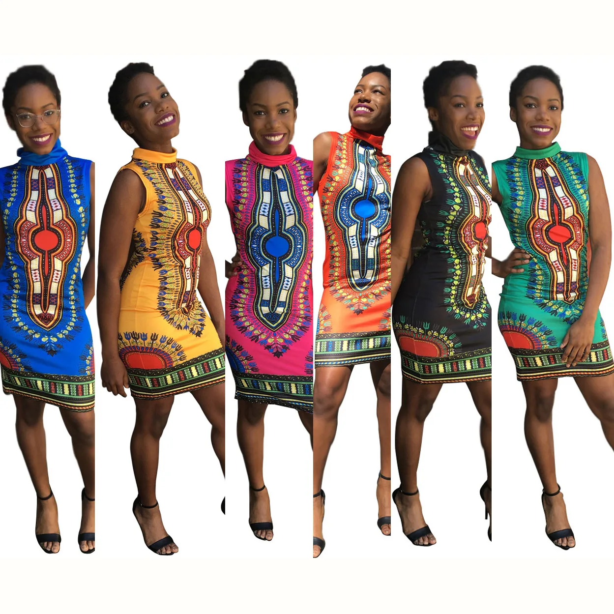 

onen Wholesale Traditional African Print Clothing Dashiki Dress and Shirt
