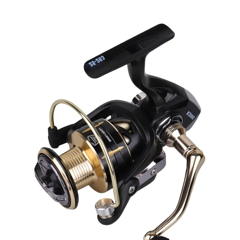 

Histar Wholesale 1000-5000 Left/Right Hand K+HT Series Spinning Wheel 12KG 5.2:1 Carp Boat Sea Fishing Spinning Reel