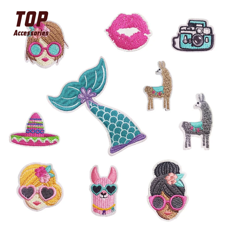 

Wholesale Custom Embroidery Patches Heat Patches for Clothing Accessories