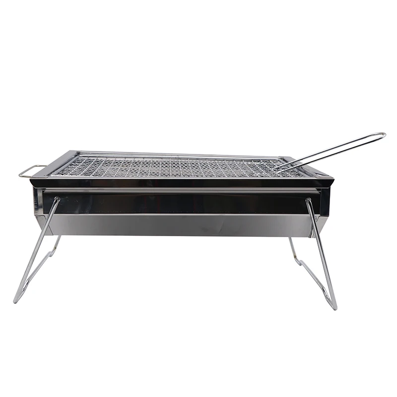 

Custom Outdoor Mini Barbecue Grill Portable Japanese Style Camping Folding Charcoal BBQ Grill