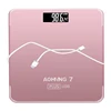 Tempered glass 180kg platform digital check touch pos weighing scale, 8mm glass bathroom scale