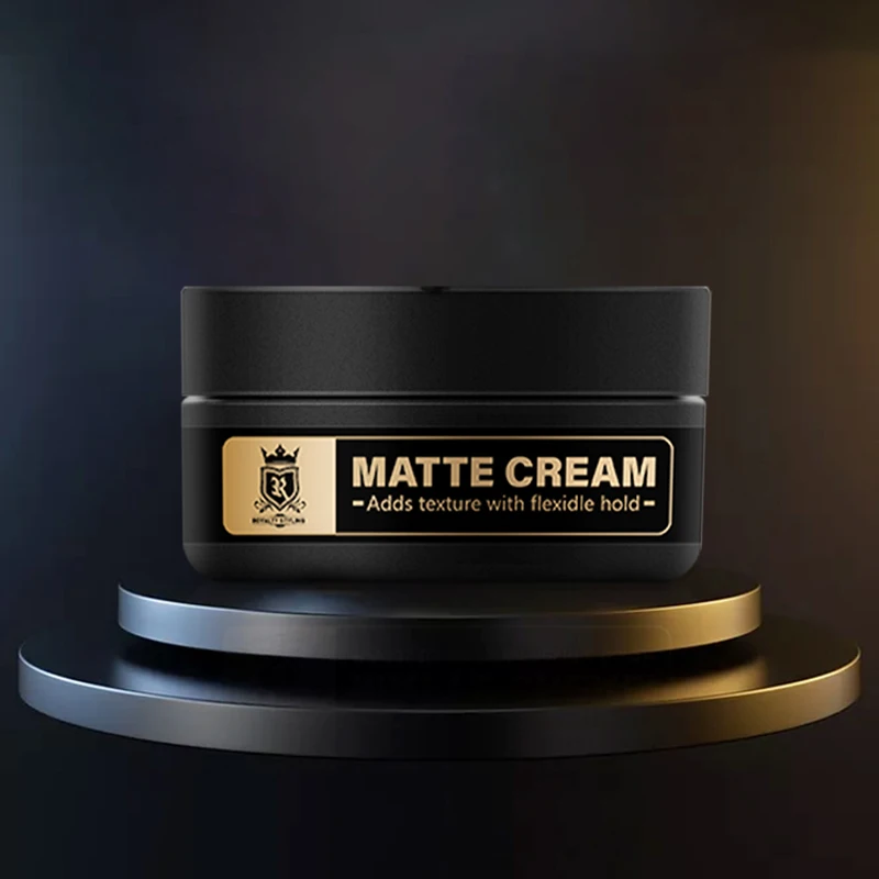 

Private Label Hair Clay Matte Cream Water Based Reworkable Styling Clay Men