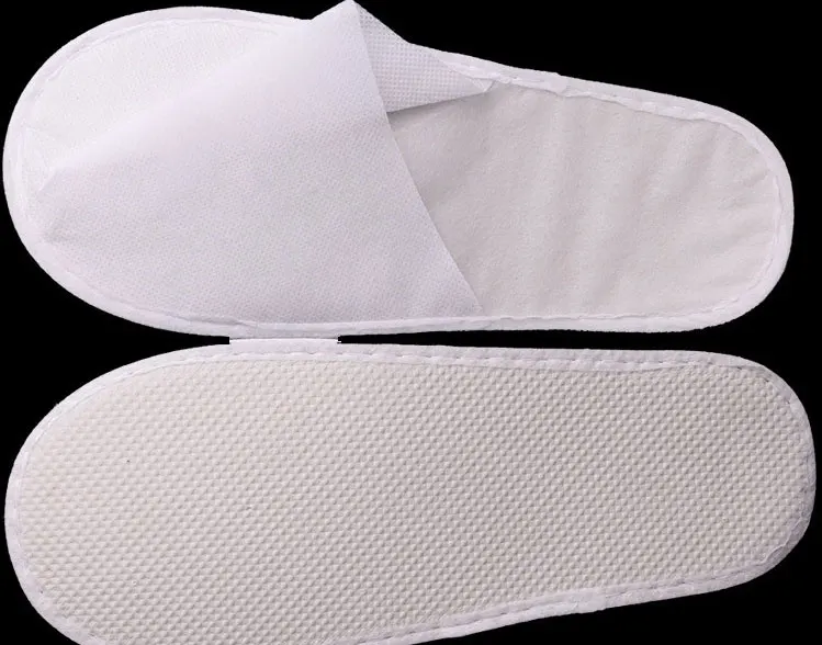 
Wholesale cheap dispos slipper for hotel indoor and outdoor guest non woven disposable slipper unisex 