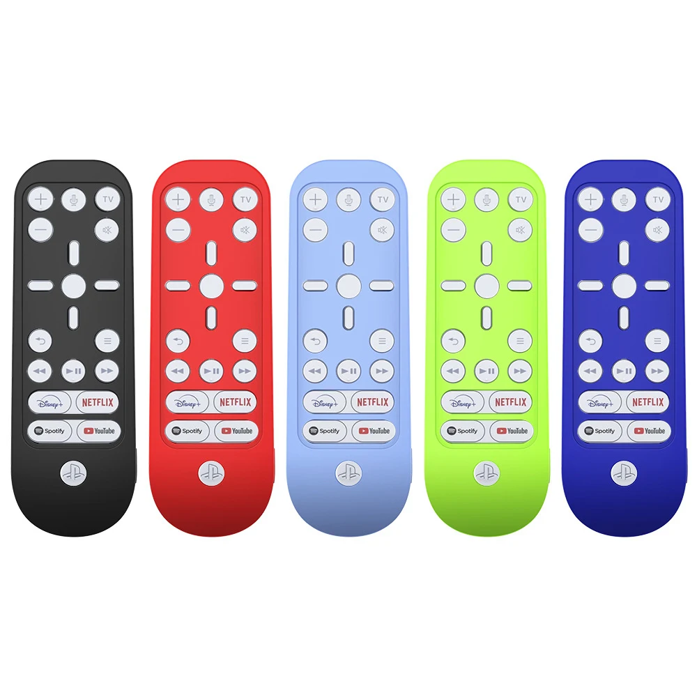 

Silicone Shockproof Anti-Slip Protective Cover Electronic Machine External Part For PS5 Media Remote Controller Accessories, 5 colors
