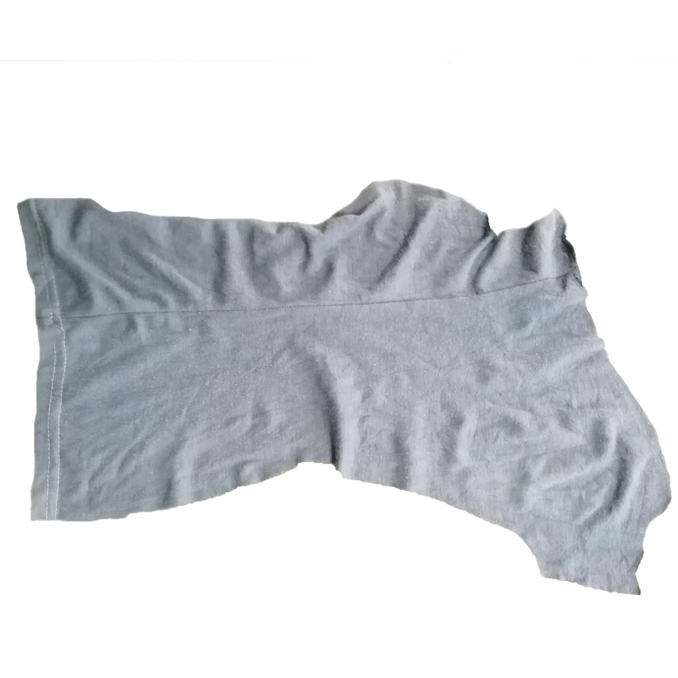 
Industrial use cleaning wiping fabric rags 35cm 55cm t shirt mixed color 100% cotton rags 