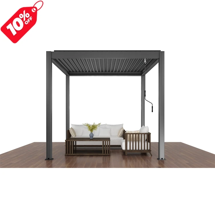

Manual Bioclimatica Waterproof Aluminum Pergola
