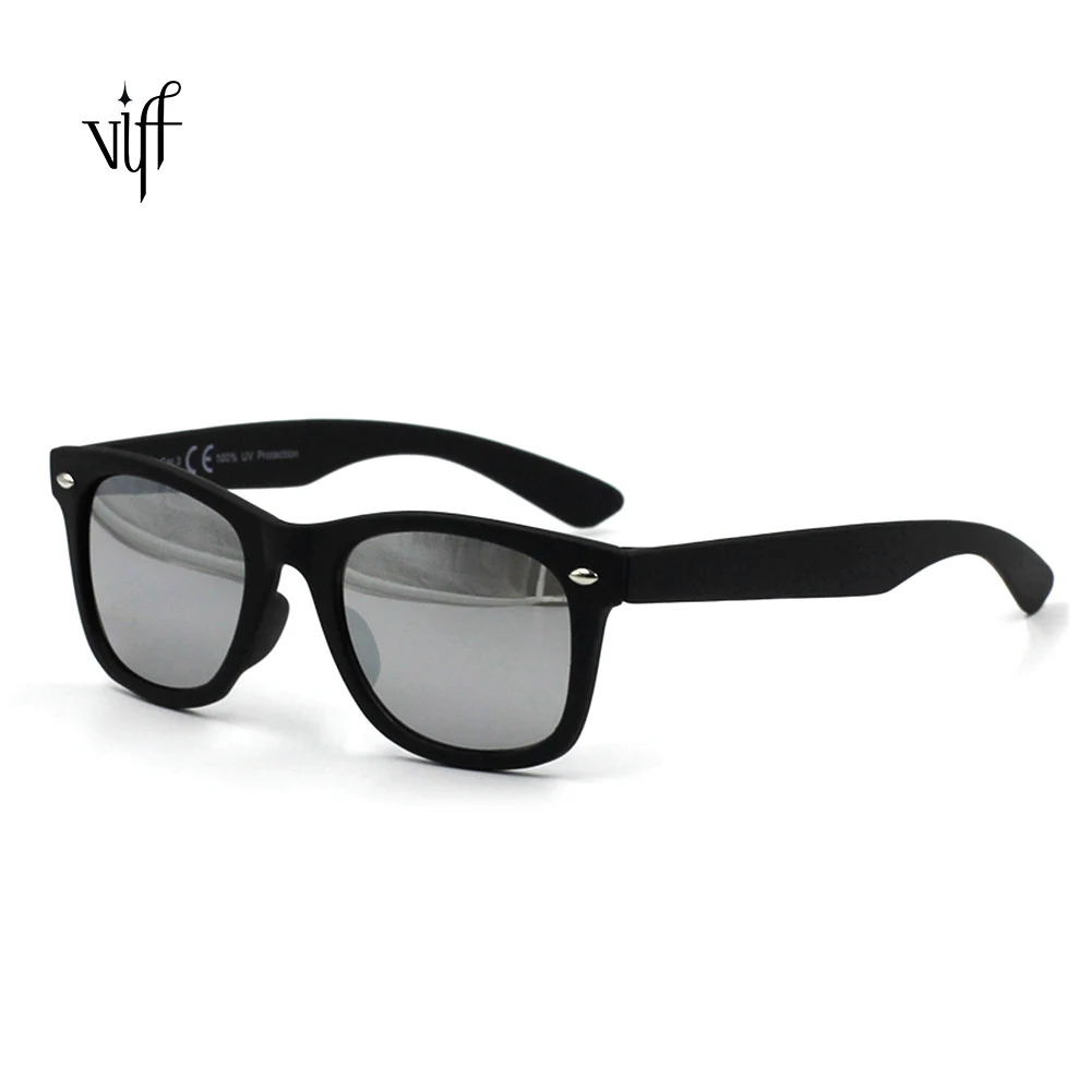 

VIFF Rubber Kids Sunglasses HPK19012 Safty Wayfareing Girls Sunglasses, Multi and oem