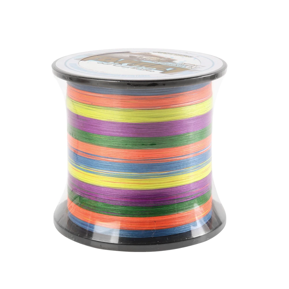 

Justron wholesale multicolor PE 150m 8 strand braided PE fishing line for sea and saltwater fishing lures