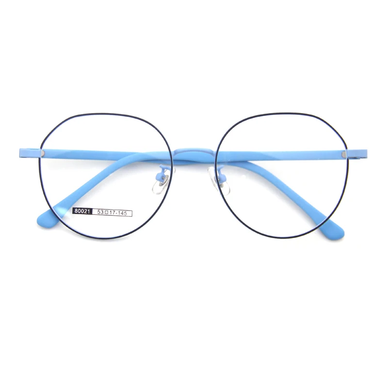 

High Quality Thin Round Frame Metal Frame Myopia Women Men Eyeglasses Stainless Steel Optical Glasses Unisex