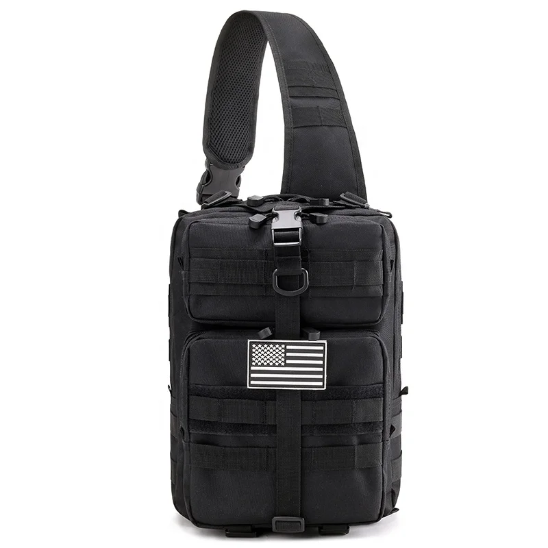 

LUPU High Quality military tactical men bags crossbody chest, sport shoulder bag, Multi