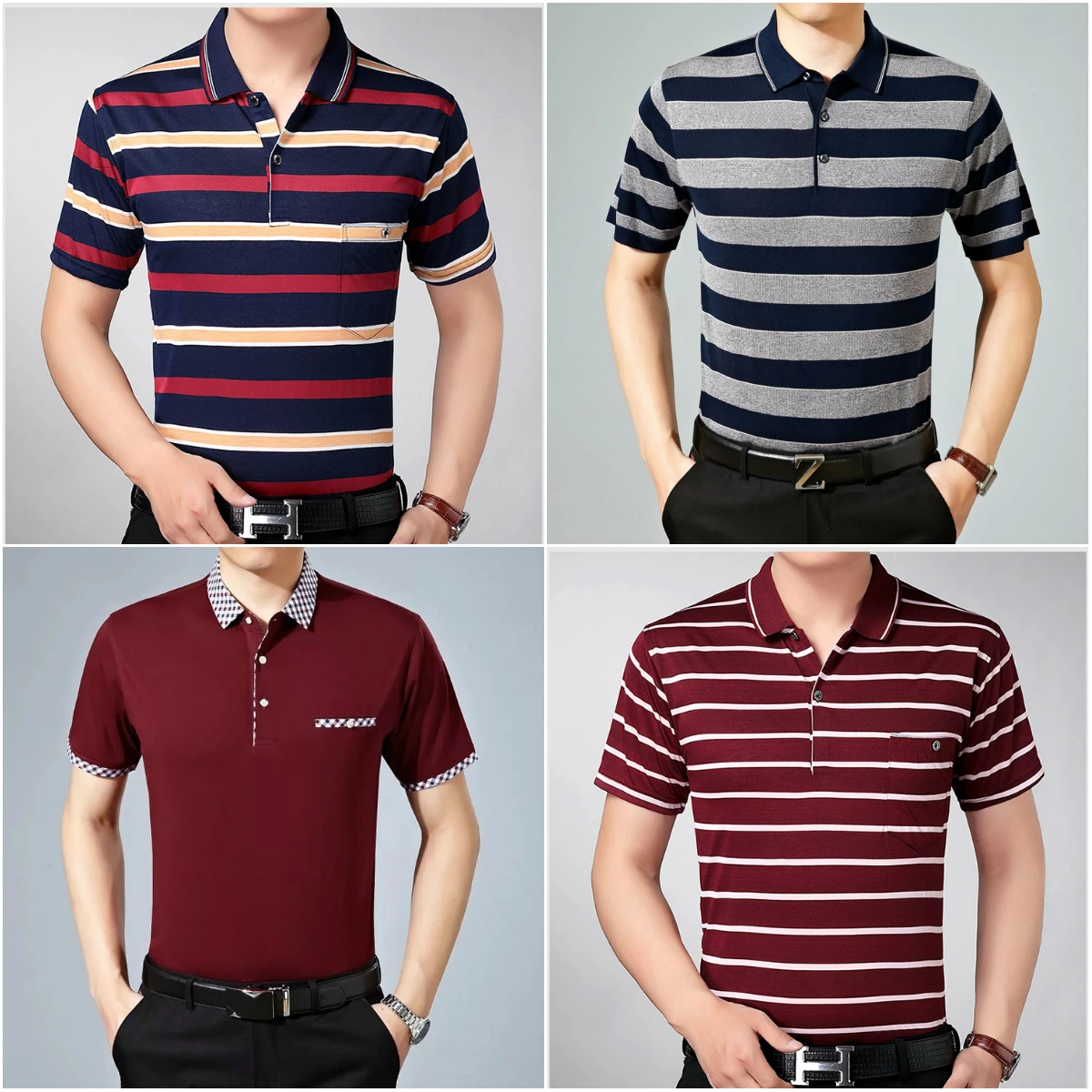 

High quality breathable men's polo shirt factory direct sale men's summer 100% cotton shirt, Mixed colors