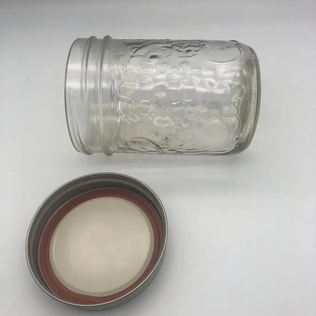 

Wholesale Glass Jar Supplier Wide Mouth Mason Jars 8 oz 16 oz 32 oz Storage Glass Jar with Lid, Clear