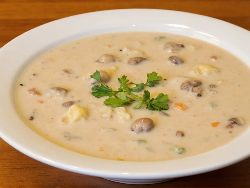 Classic Cream of Mushroom Soup Recipe: Simple & Delicious