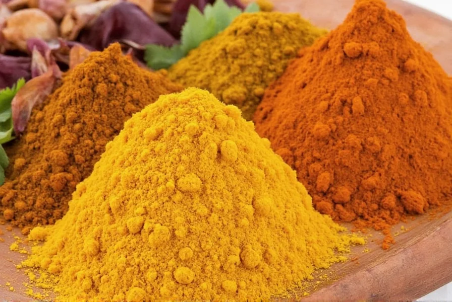 Toasting curry powder on a pan