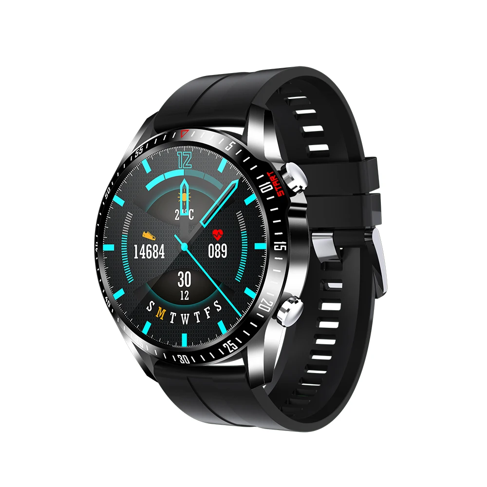 

Smartwatch CK29 Business Sport Body Temperature Detection Voice Call Music Playback Smart Watch CK29