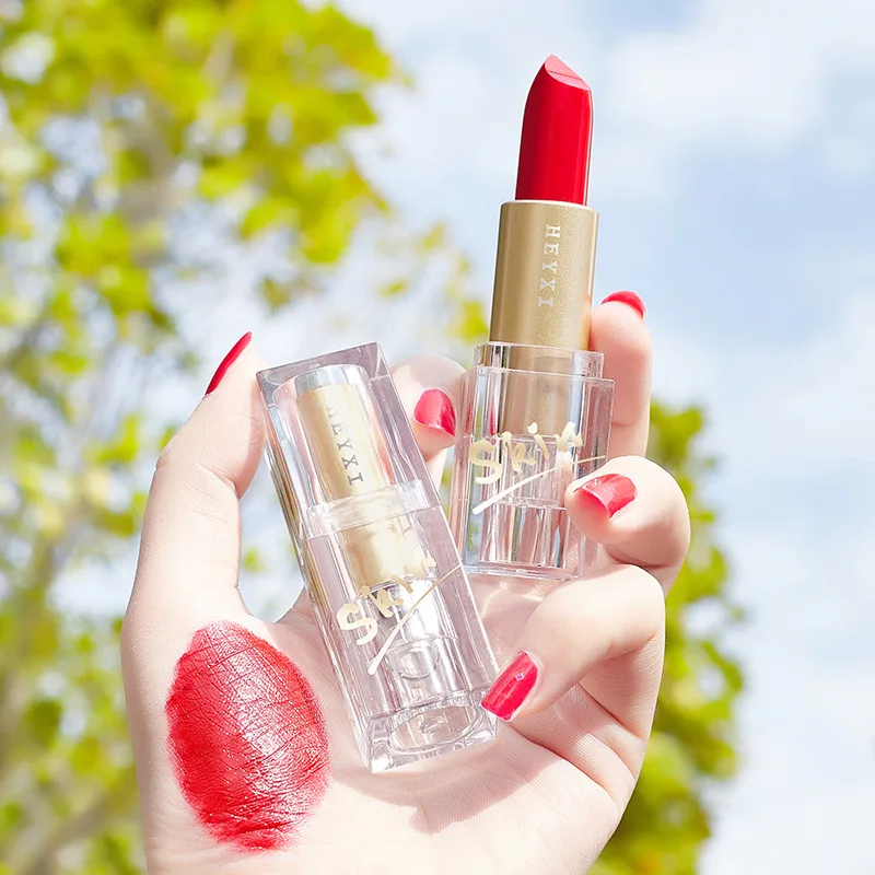 

Wholesale Matte Velvet Lipstick Cosmetic Natural Waterproof Long Lasting Lip Stick