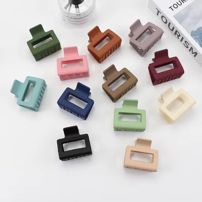 

Fashion matte 5.5 cm claw hair clip New colors girls claw clip hair