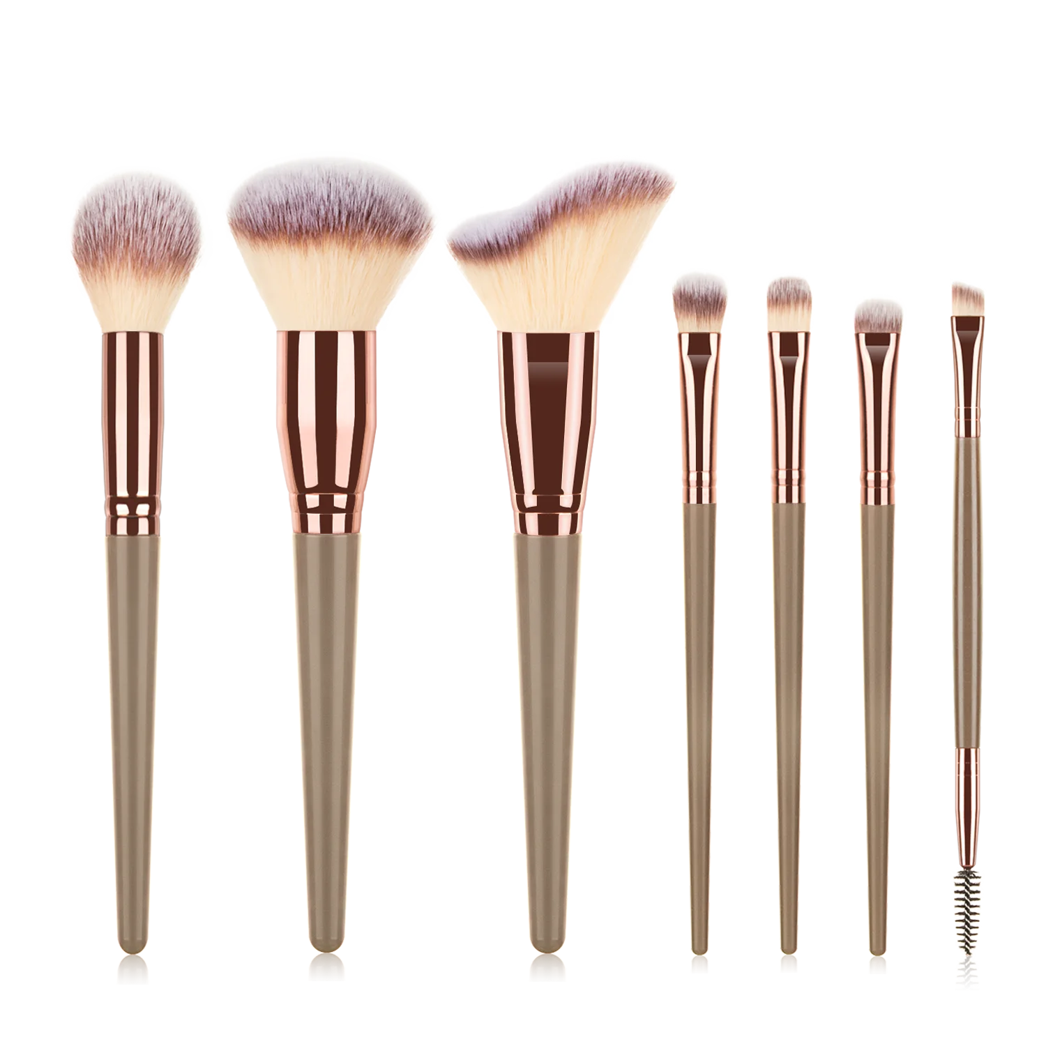

New Design Plastic Handle Makeup Brush Foundation Powder Blush Makeup Tools, Custom color